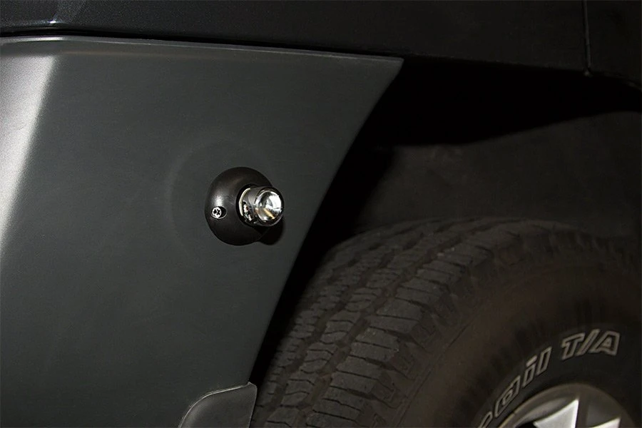 LED Hideaway Strobe Lights - Mini Emergency Vehicle LED Warning Lights With Built-In Controller - Surface Mount - 360-Degree - White - Image 13