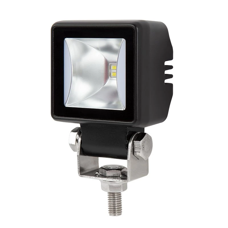 2.5β Square Mini LED Pod Light - Flood Beam - Amber Accent - 1,850 Lumens - 6500K - Single / 2-Pack