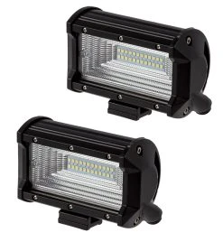 5" Matrix Series Off-Road LED Light Bars With Slide Mounts - 36W Flood - 1,500 Lumens - 2 Pack