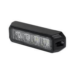 4" Grille And Surface Mount LED Strobe Light Head - 12W