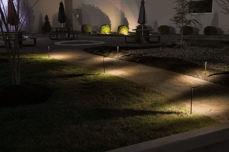 Landscape LED Path Lights With Offset Linear Light Head - 3 Watt - Image 8