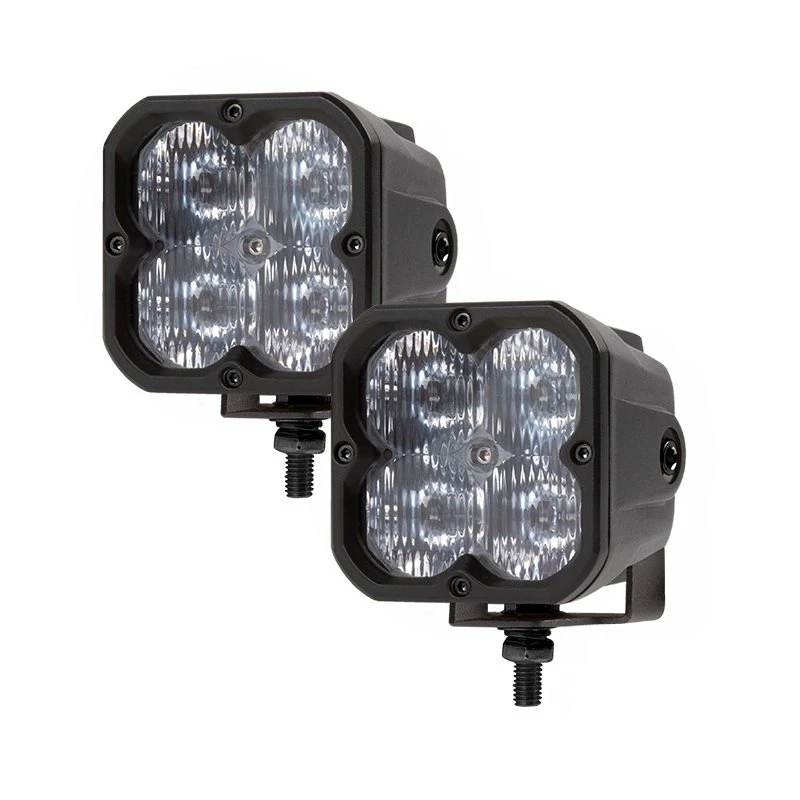 3β LED Pod Lights - 20W Square Off-Road Lights - 2,000 Lumens - Image 2