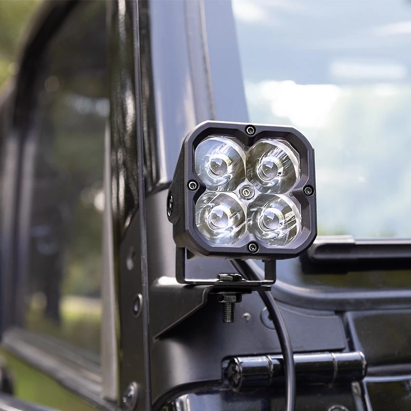 3β LED Pod Lights - 20W Square Off-Road Lights - 2,000 Lumens - Image 8