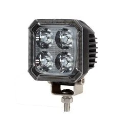 3" LED Light Pod - 40W Square Off-Road Light - 4,000 Lumens - 60-Degree Flood Beam - Single