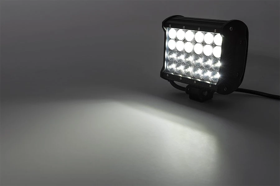 6.5" Titan Series Quad-Row Off-Road LED Light Bar With Multi Beam Technology - 72W Quad Row - 6,500 Lumens - Multi Beam - Image 7