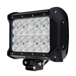 6.5" Titan Series Quad-Row Off-Road LED Light Bar - 72W Flood Light- 6,500 Lumens - Flood Beam
