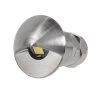 Recessed LED Step/Deck Light - 1 Watt - Stainless Steel Eyelid Light - 3000K/4000K/6500K - Natural White