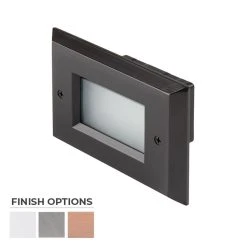 12V LED Step Light - Windowed Faceplate - White - 4500K - 6-Pack