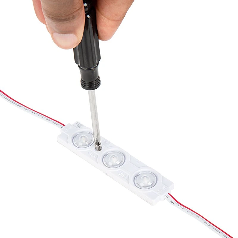 Single Color LED Modules - Linear Module With 3 SMD LEDs - 185 Lumens/Module - Green - 100-Pack - Image 8