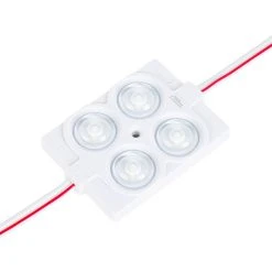 Single Color LED Module - Square Constant Current Module With 4 SMD LEDs - Green - 20-Pack / 80-Pack