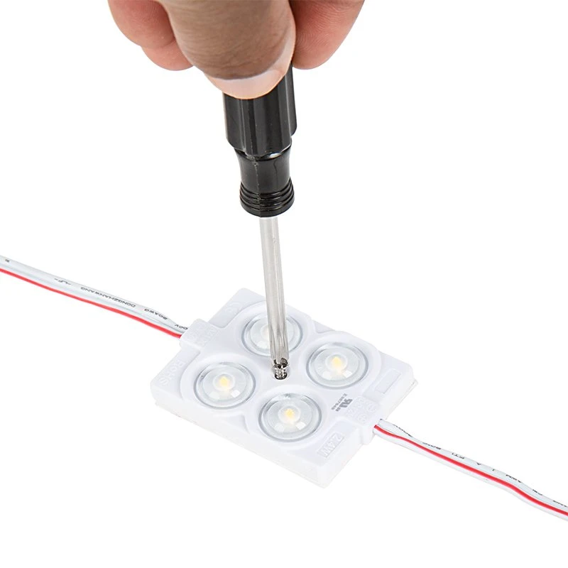 Single Color LED Modules - Square Module With 4 SMD LEDs - 250 Lumens/Module - Red - 100-Pack - Image 8