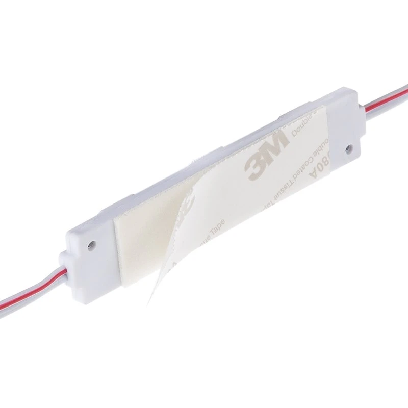 Single Color LED Modules - Linear Module With 3 SMD LEDs - 185 Lumens/Module - Green - 100-Pack - Image 5