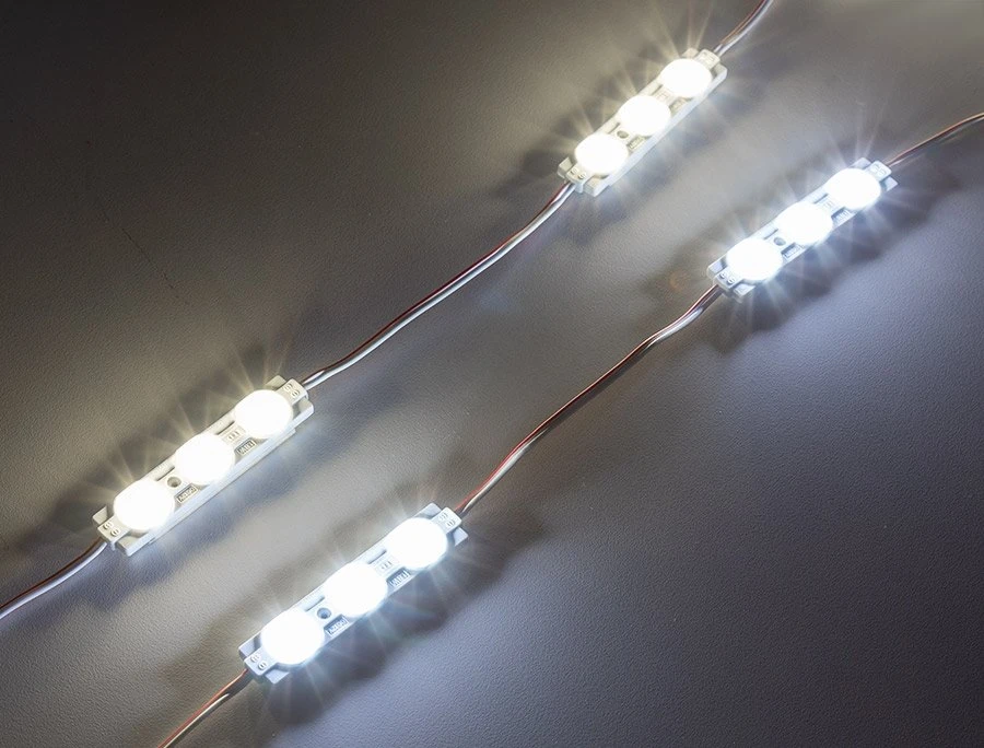 Single Color LED Modules - Linear Module With 3 SMD LEDs - 185 Lumens/Module - Green - 100-Pack - Image 10