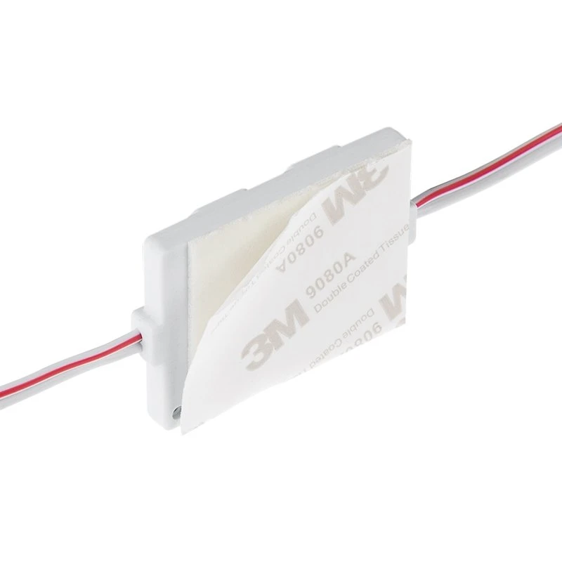 Single Color LED Modules - Square Module With 4 SMD LEDs - 250 Lumens/Module - Red - 100-Pack - Image 5