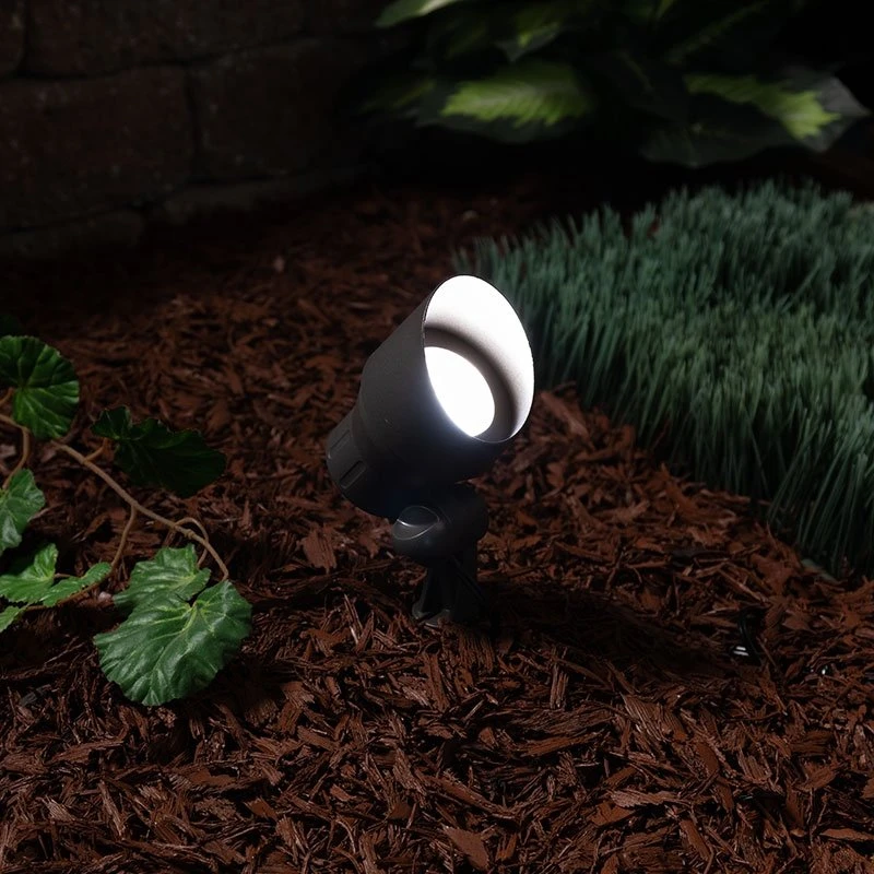 LED Landscape Lighting Kit - 6 Mini Bollard Path Lights - 2 Spotlights - Low Voltage Transformer - Warm White - Image 7