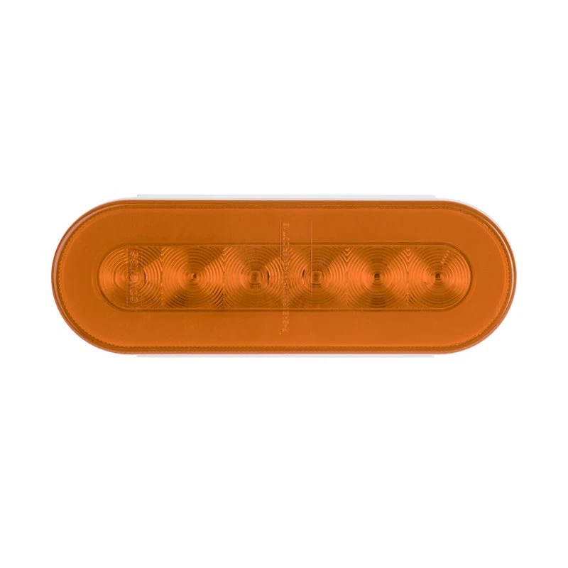 Optronics GloLight LED Trailer Turn Signal And Parking Light - Submersible - 22 LEDs - Oval - Amber - Image 2
