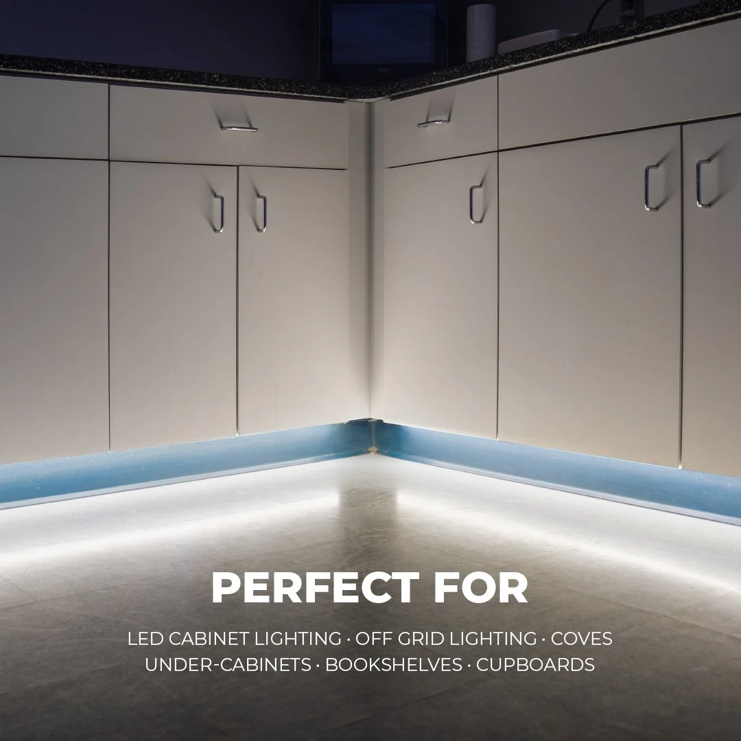 White LED COB Strip Light Kit With Wireless RF Remote - 6500K - Image 8