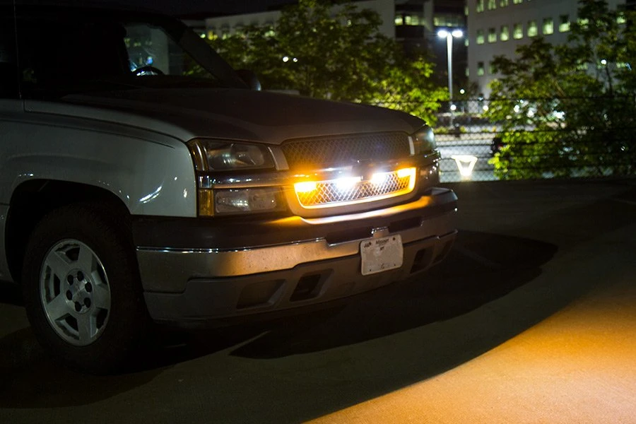 Low Profile Grille And Surface Mount LED Light Head - 18W - Red - 4-Pack - Image 9