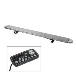 48” LED Strobe Light Bar - Spot Light - With Controller - Amber