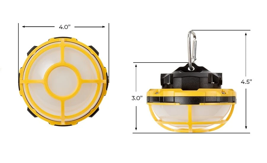 65W LED Temporary Jobsite String Lights - 50' Run - Linkable - 7,150 Lumens Total - Image 2