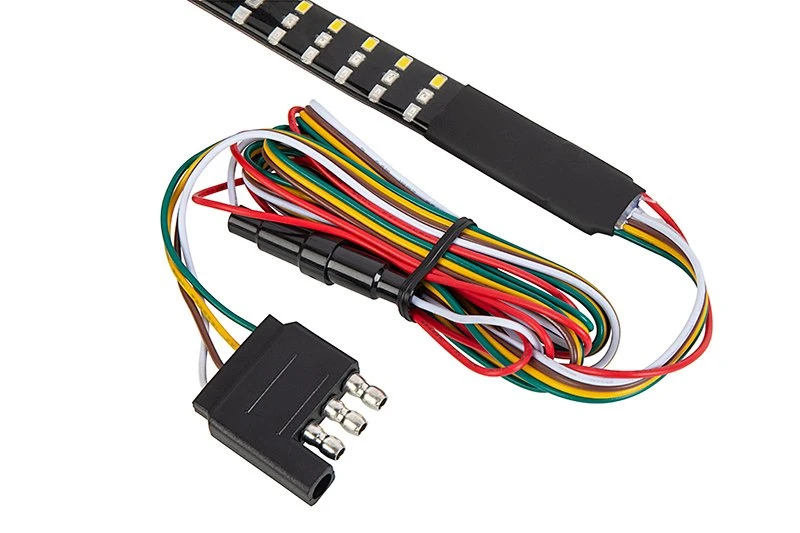 LED Flexible Tailgate Light Strip - 4-Pin Connector - Sequential Turn Signal / Stop / Tail / Reverse / Hazard Light - Image 7