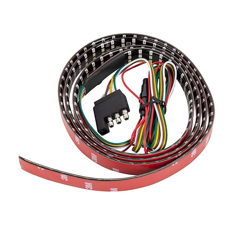 LED Flexible Tailgate Light Strip - 4-Pin Connector - Sequential Turn Signal / Stop / Tail / Reverse / Hazard Light - Image 8