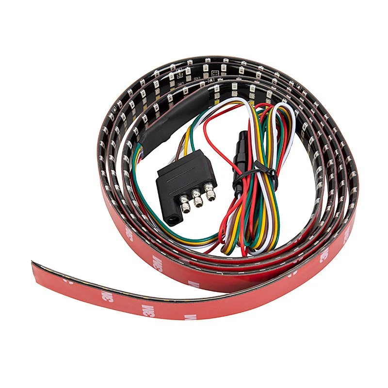 LED Flexible Tailgate Light Strip - 4-Pin Connector - Sequential Turn Signal / Stop / Tail / Reverse / Hazard Light - Image 5