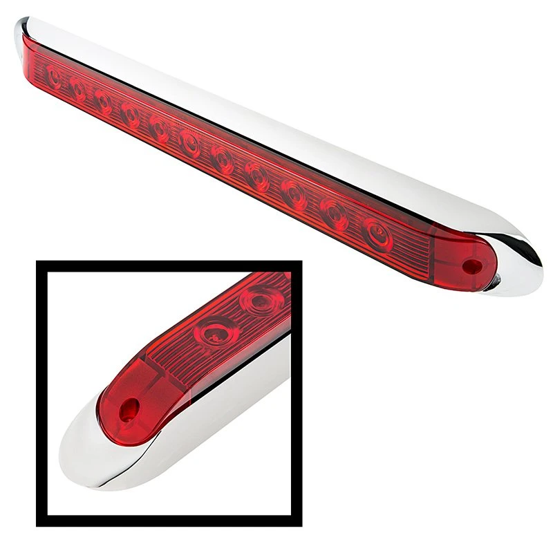 19β LED Stop, Turn, And Tail Light Bar - Truck And Trailer Light - 11 LED - Surface Mount - Pigtail Connector - Image 2