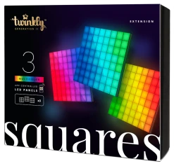 Twinkly Squares - Extension Pack - App-Controlled LED Panels - RGB Pixels