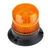 4-3/4" Amber LED Strobe Light Beacon - Double Flash Pattern - Amber