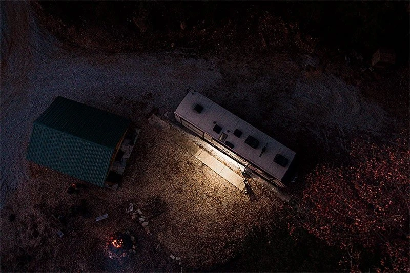 9" LED RV/Camper Porch Utility Light - Awning Flood Light - Black - 1450 Lumens - 18W - 3000K - Image 7