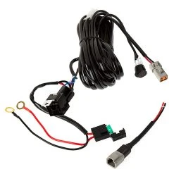 LED Light Wiring Harness With Switch And Relay - Single Output - DTP Connector - CH1