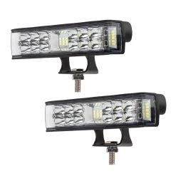 6" Linear Side Shooter Off-Road LED Driving Light - Combo Spot / Flood - 20W - 2-Pack