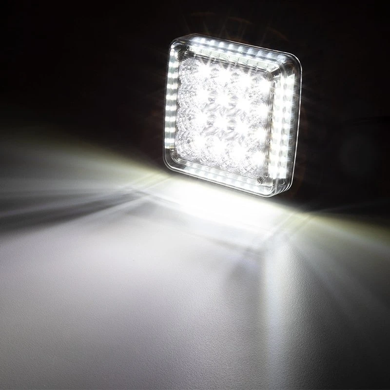 50W Quad Side Shooter LED Work Light - 2 Pack - Image 6