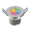 RGB LED Downlight - Waterproof Recessed LED Light (Remote Sold Separately) - 8 Watt - RGB