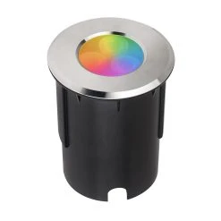 G-LUX RGB LED Flat Top In-Grade Well Light - 8 Watt - RGB With Sleeve