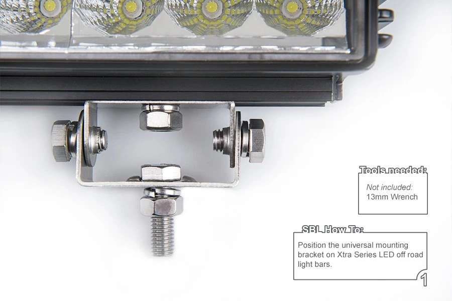 12" Xtra Series Off-Road LED Light Bar - 54W Double Row - 3,780Lumens - Image 6