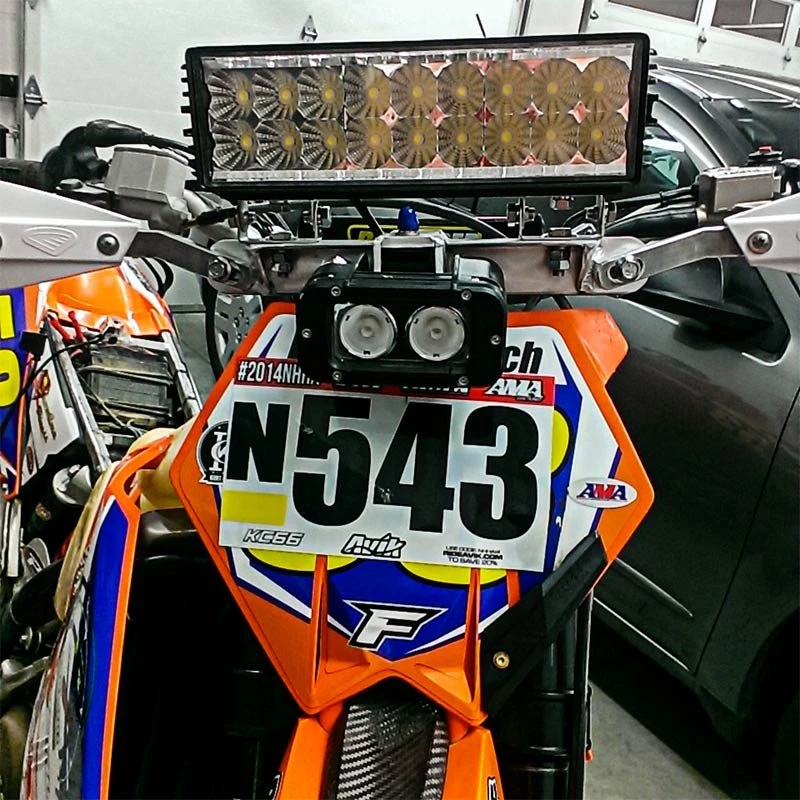 12" Xtra Series Off-Road LED Light Bar - 54W Double Row - 3,780Lumens - Image 10